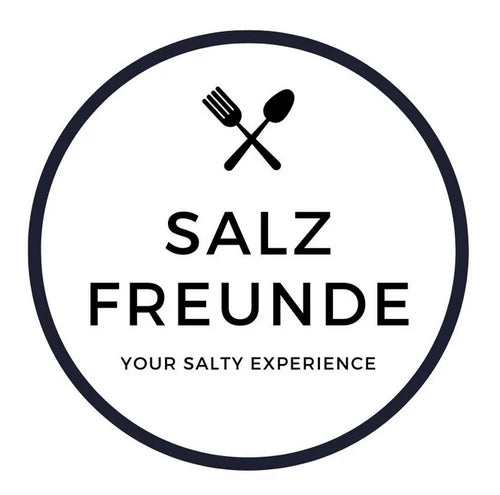 Salzfreunde Logo schwarz auf weiß