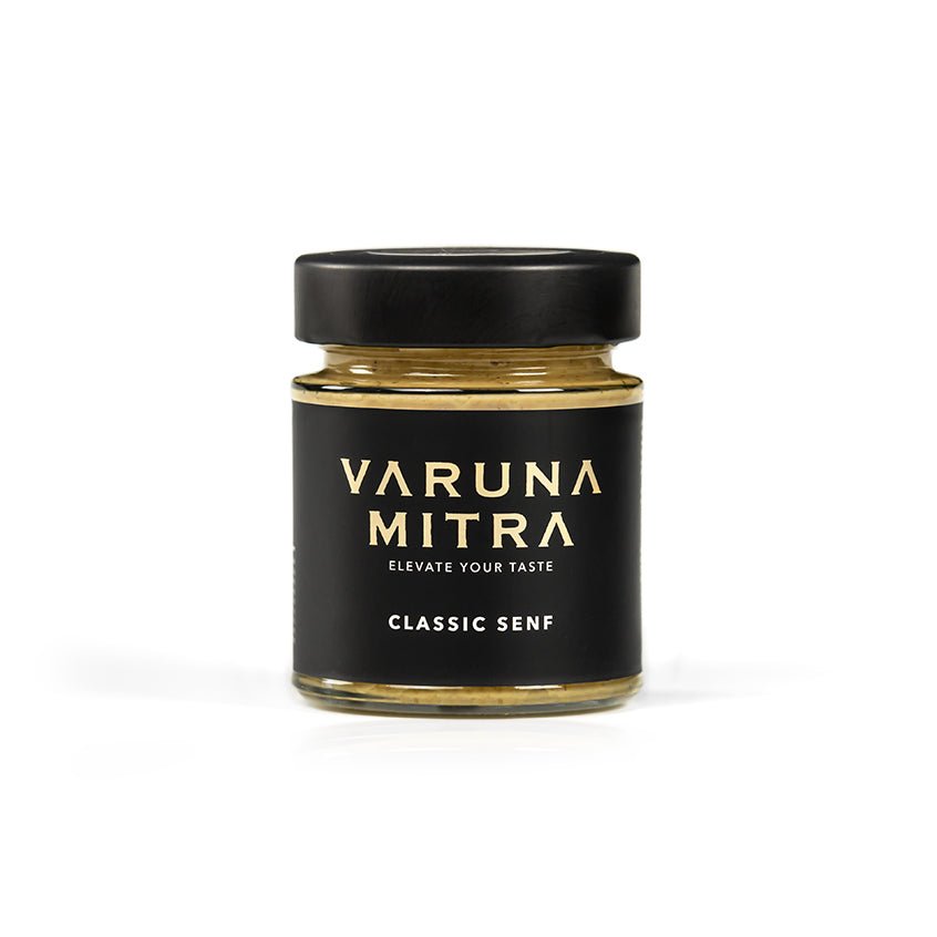 Varuna Mitra Klassischer Senf Glas Produktfoto