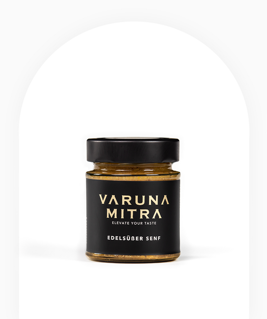 Varuna Mitra Edelsüßer Senf im Glas