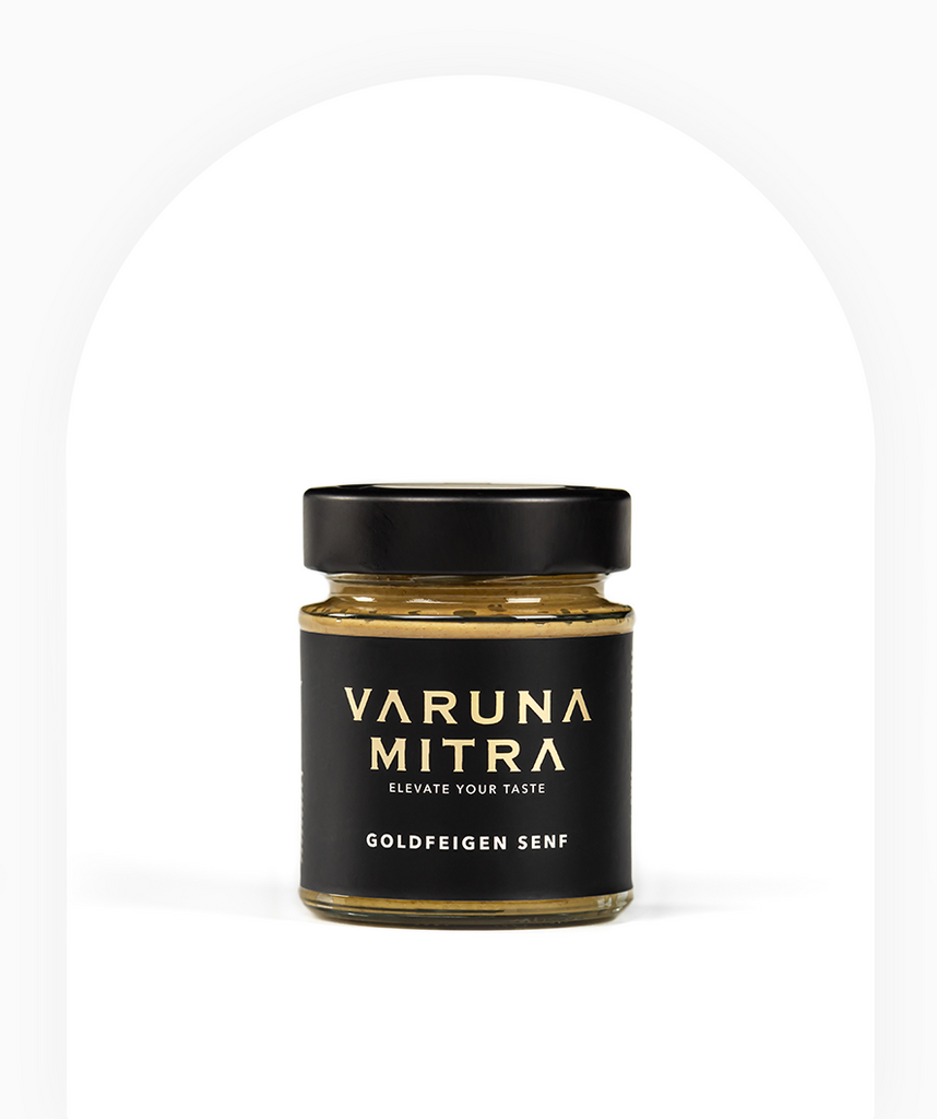 Varuna Mitra Goldfeigen Senf im Glas