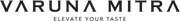 Varuna Mitra Logo mit Firmenslogan in schwarz