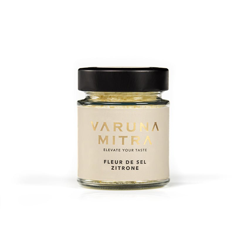 Varuna Mitra Meersalz Zitrone Produktfoto auf weiß